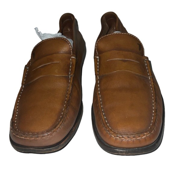 Tod’s City Gommino Brown Leather Driving Shoes Loafers Men’s US 8  UK 7/ Women’s main image 9